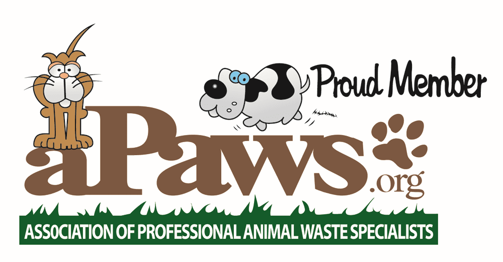 Proud member of the Association of Professional Animal Waste Specialists