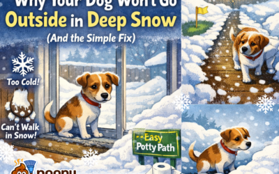 Why Your Dog Won’t Go Outside in Deep Snow (And the Simple Fix)